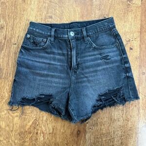 American Eagle - Stretch - Highest Rise 90s Boyfriend Shorts